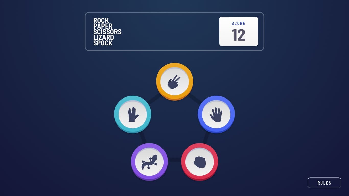 Rock Paper Scissors Game screenshot